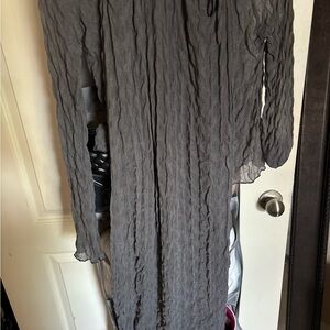Elegant Gray Women's Dress